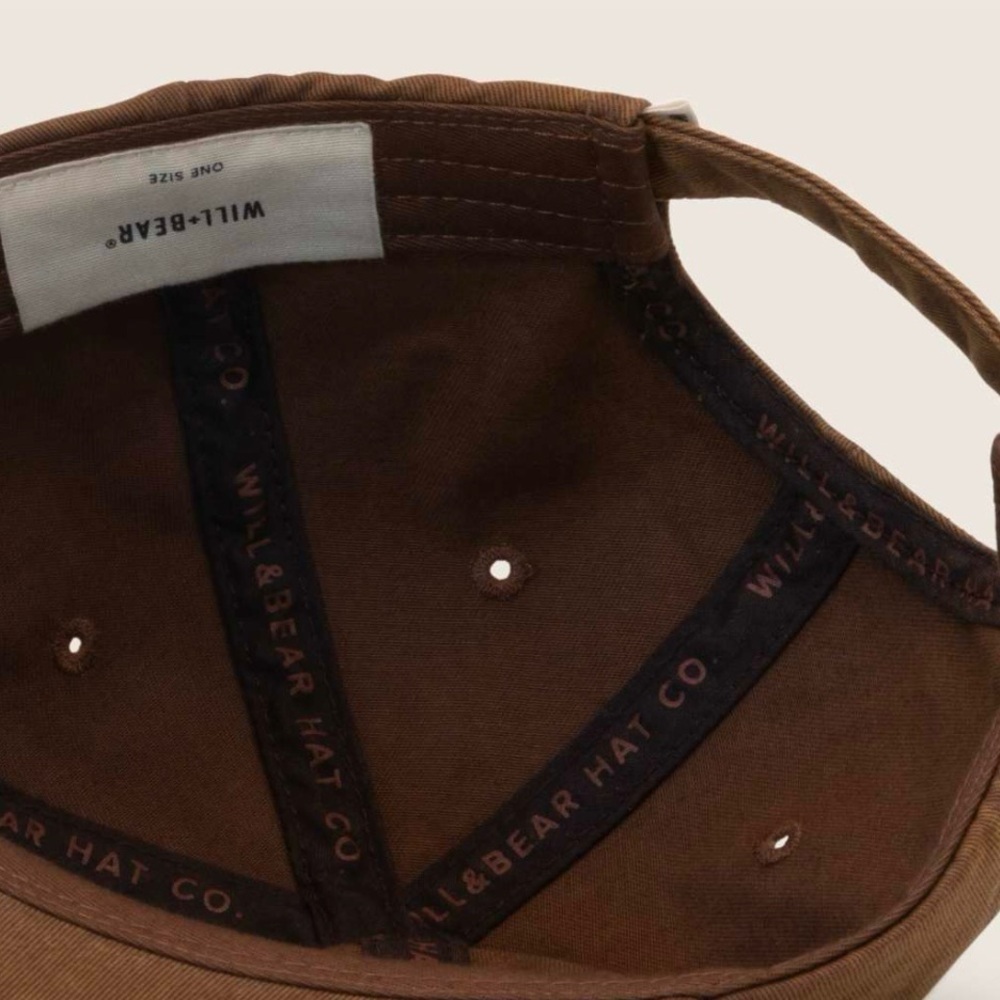 Will & Bear Ranger Brown Kids Adjustable Baseball Cap Unisex New With Tags — image 3 of 4